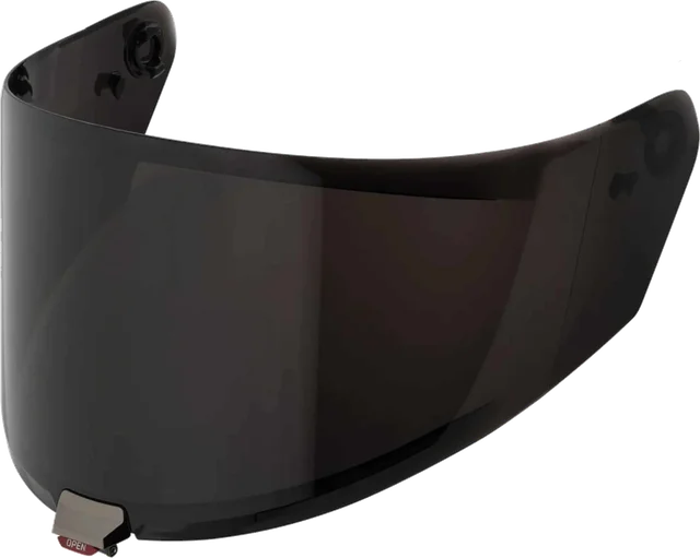 KYT KX-1 Race Visor Face Shield Helmet Accessories, dark smoke