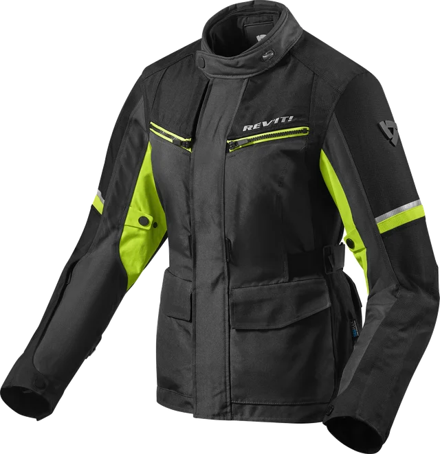 REV'IT! Outback 3 Women's Jacket (36), Black/Fluo Yellow