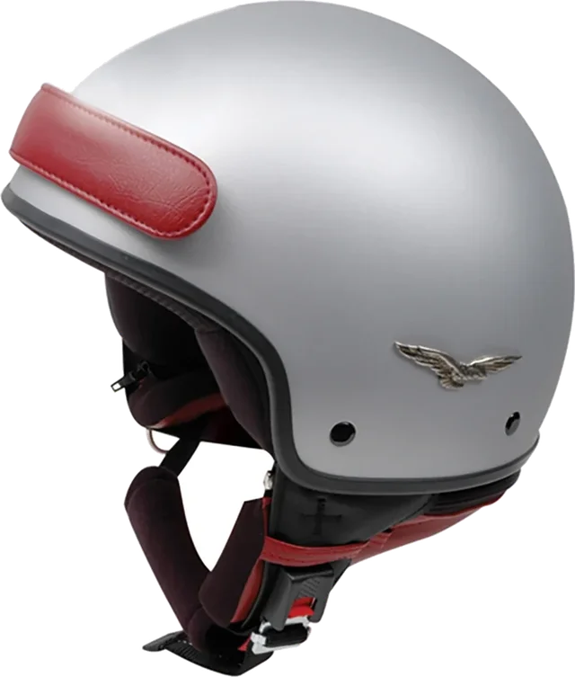 CABERG Freedom Matt - Silver Helmet