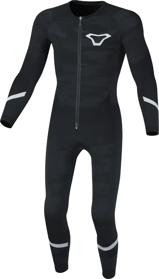 Macna Base Layer Summer One Piece Functional Suit, black/grey