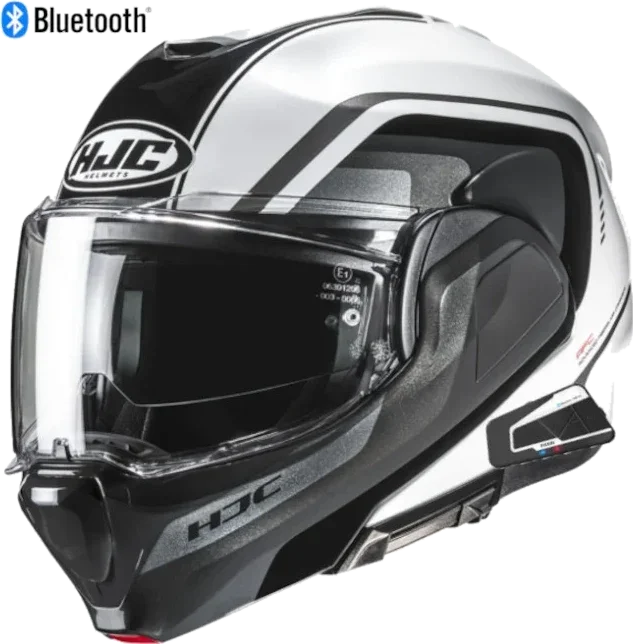 HJC F100 Modular Bluetooth Helmet Reff MC1
