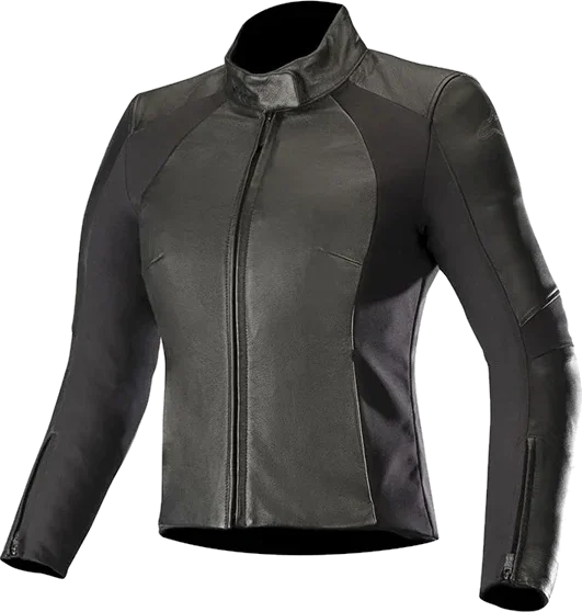 Alpinestars Women's Vika v2 leather coat, black