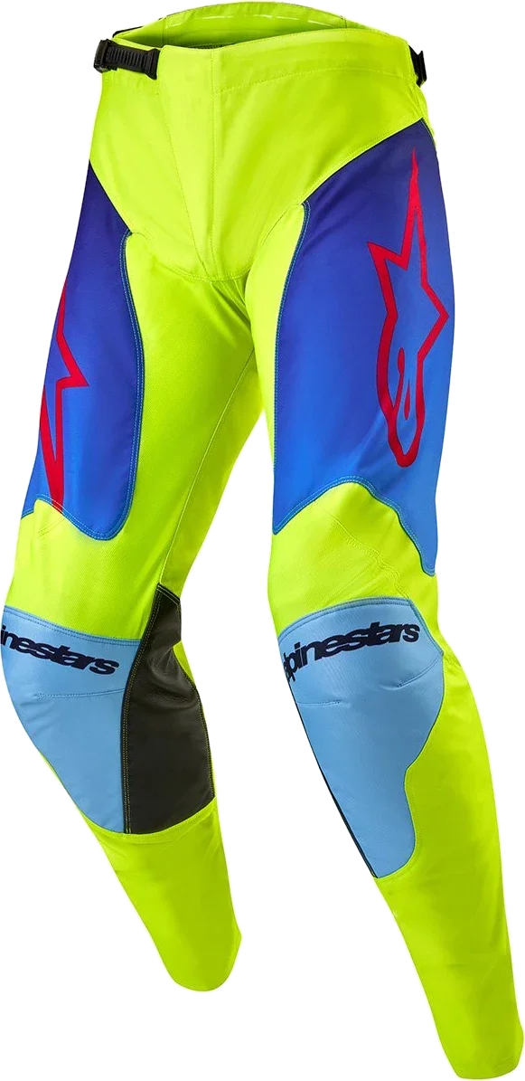 ALPINESTARS Racer Hoen Yellow Fluo / Blue Night Navy 2024