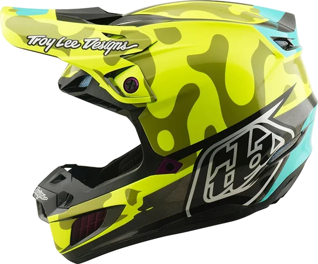Troy Lee Designs Se5 Composite Myth Helmet Yellow, Flo Yellow