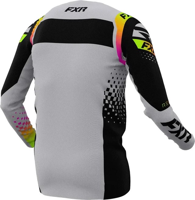 FXR Revo MX Jersey, grey sherbert