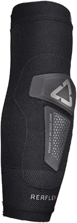Leatt Black ReaFlex Hybrid Elbow Guard, black