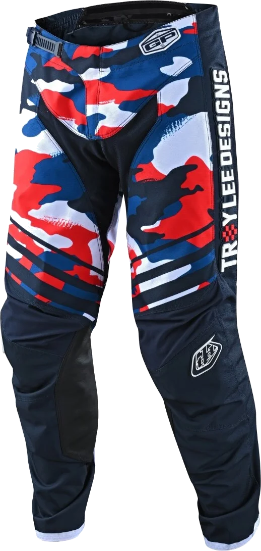 Troy Lee Designs Troy Lee GP Formula Camo Pants (28), Black/Red/White