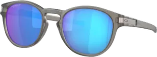 Oakley Latch Sunglasses - Matt Grey Ink - Sapphire Polarized