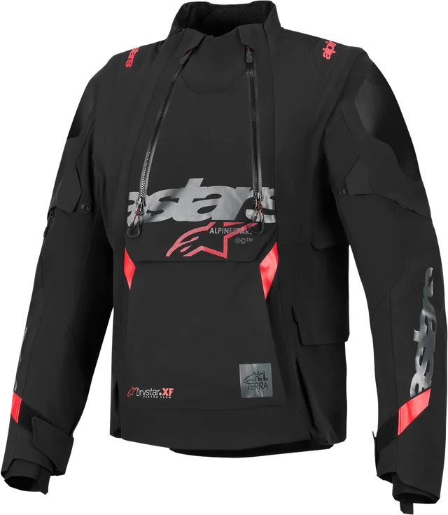 Alpinestars Halo / Harok Pro Drystar XF Laminated Textile Jacket - Black / Dark Shadow, Black / Dark Shadow