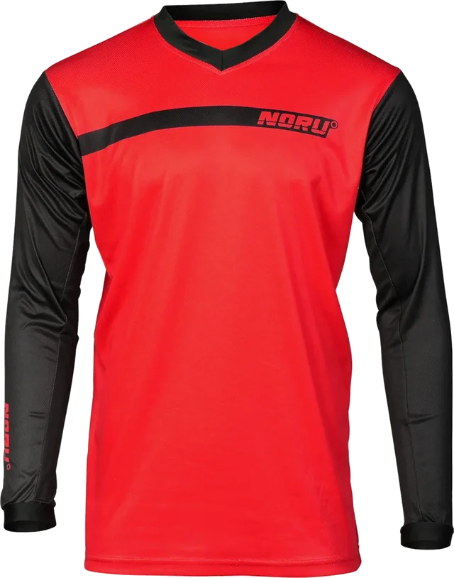 Noru Sugo LS Men's Off-Road Jerseys, red