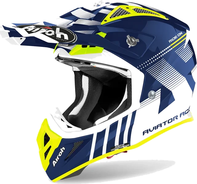 Airoh Aviator Ace - Nemesi Blue Gloss, nemesi blue gloss