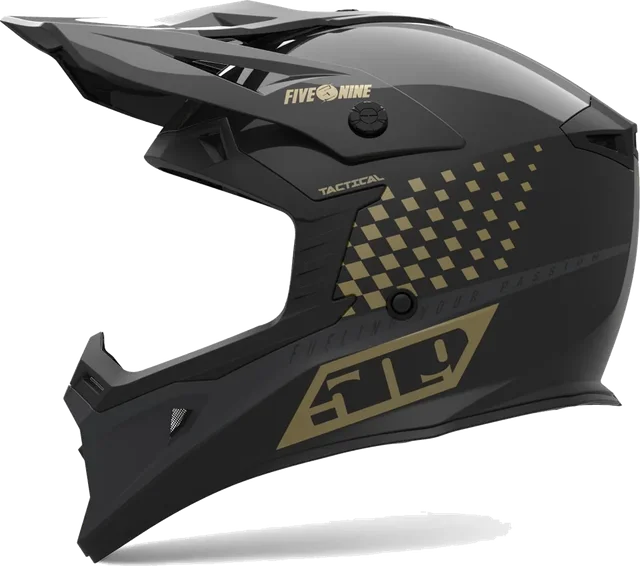 509 Tactical Offroad Helmet, speedsta black gold