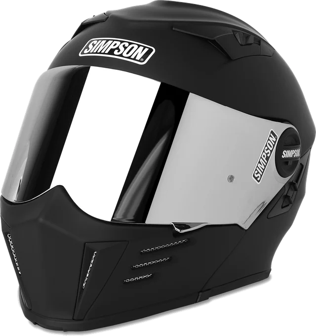 Simpson Mod Bandit Helmet, Matte Black