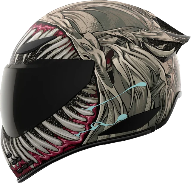 Icon Domain Grand Maw Helmet CLOSEOUT, gray