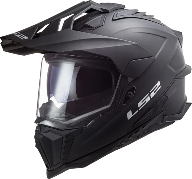 LS2 Explorer Xtreme Solid Adventure Adult Off-Road Helmets, matte black