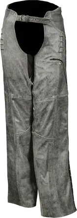 Vance Leathers Lightweight Stitched Leather Women's Chaps