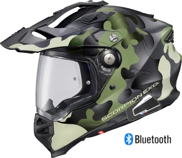 Scorpion XT9000 Bluetooth Helmet Gilley Green