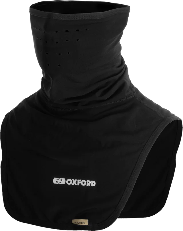 Oxford Deluxe Neck Tube Micro Fleece - Black, black