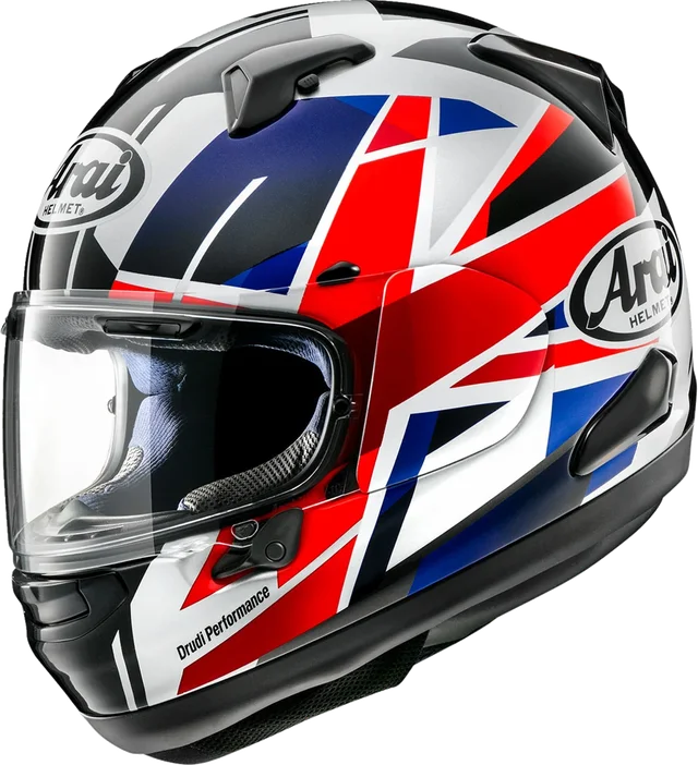 Arai Signet-X Flag UK Helmet CLOSEOUT, black