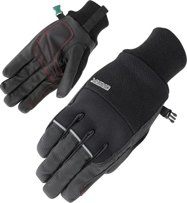 Orina Cruiser Motorcycle Gloves, black