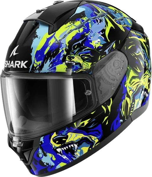 SHARK Ridill 2 Racing Beast Black / Blue / Green, Black Violet Green