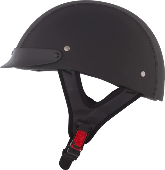 CKX Slick Leather Helmet, matte black