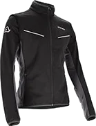 Acerbis Track Softshell Jacket Black Grey