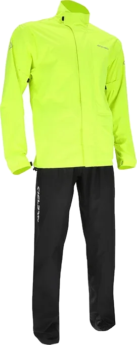 Acerbis Line Thunder Rain Suit Black Yellow