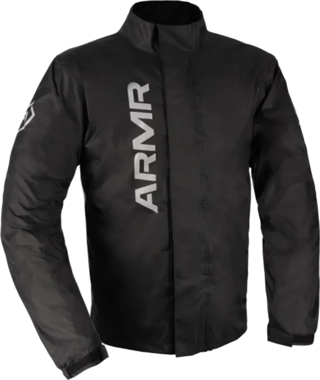 ARMR Dryguard Waterproof Over Jacket - Black, Black