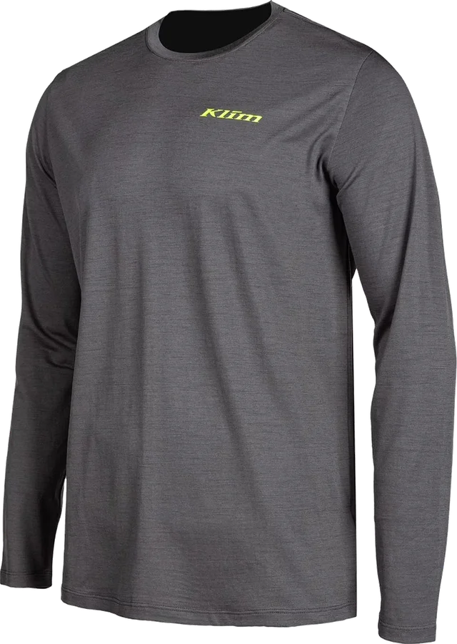 KLIM Teton Merino Wool Long Sleeve Asphalt