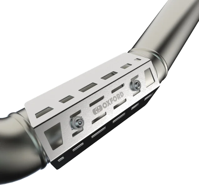 Oxford Adventure Exhaust Heat Shield, Grey