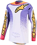 Alpinestars Fluid Drag Jersey Lilac Blue Gold