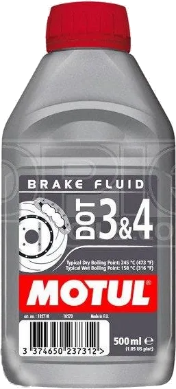 Motul DOT 3 & 4 Brake Fluid 500ml