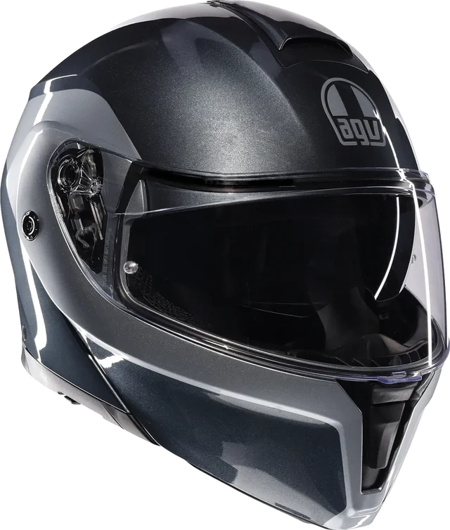 AGV Street Modular Levico - Matt Double Light Grey, Levico Grey / Silver