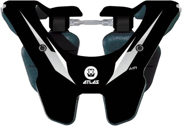 Atlas Air Neck Brace (Closeout), black chrome