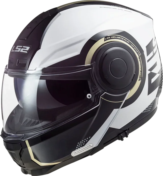 LS2 Helmets LS2 Horizon Arch Helmet CLOSEOUT, gloss white gray