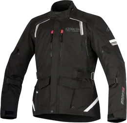 Alpinestars Mens Andes v2 Drystar All-Weather Textile Adventure Riding Jacket, Black