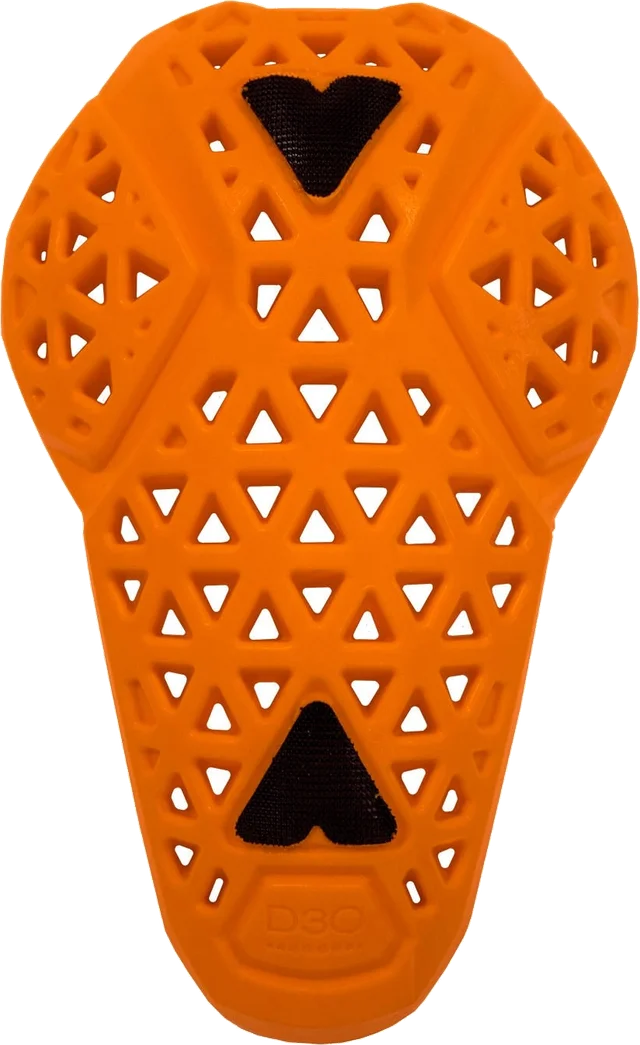 Klim D3O HL Knee Pads LP1 (Set of 2), orange