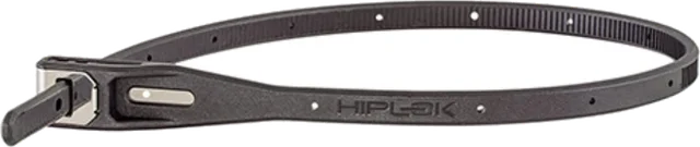 HipLok Z-Lok Security Tie- Black, Black