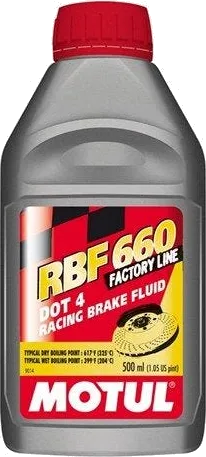 Motul DOT 4 Racing Brake Fluid 660 500ml Factory Line