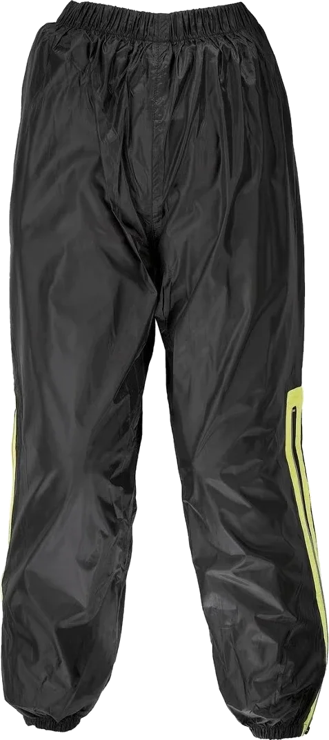 GMS Douglas Motorcycle Rain Pants, black/neon