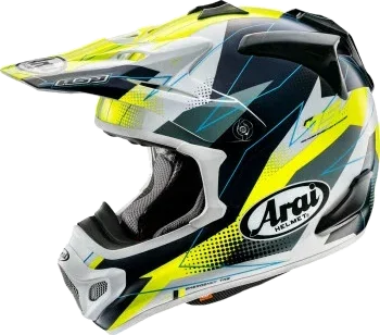 Arai VX Pro 4 Off Road Helmet Resolute Yelllow