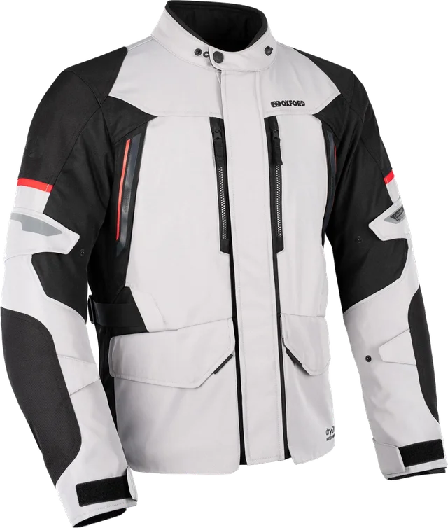 Oxford Products Calgary 2.0 Jacket Silver Black