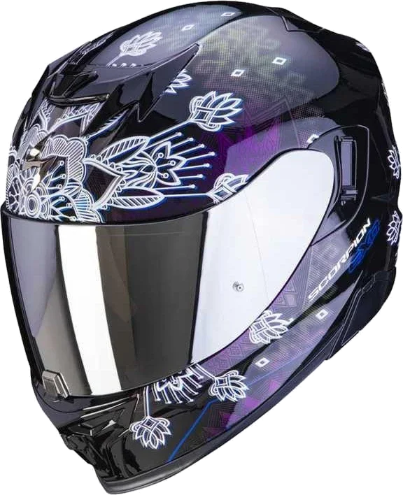 Scorpion EXO 520 Evo Air Tina Black / Chameleon Purple