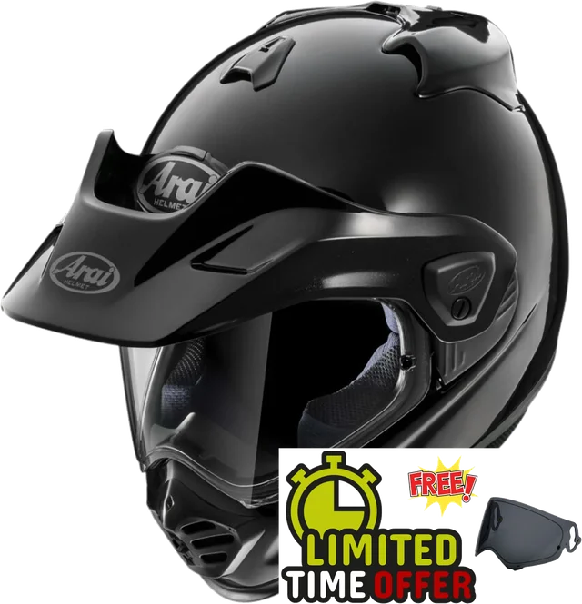 Arai Tour-X5 - Diamond Black - Free Dark Visor