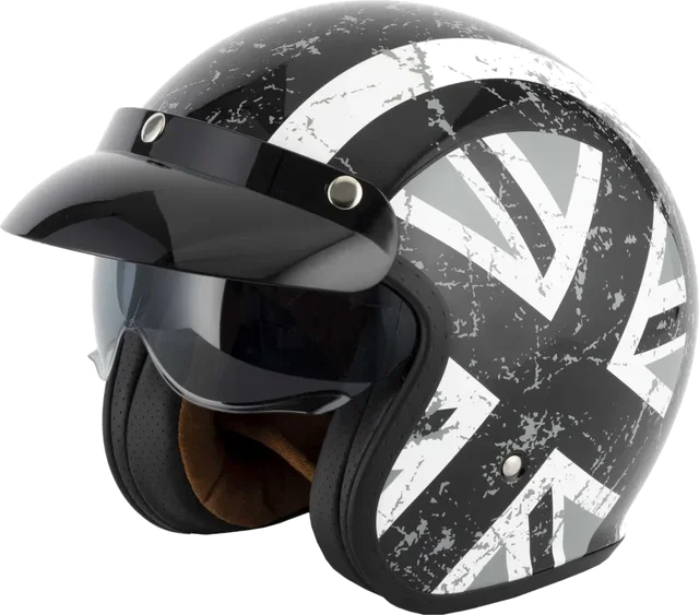Vcan H589 Helmet Black Jack, Black Jack