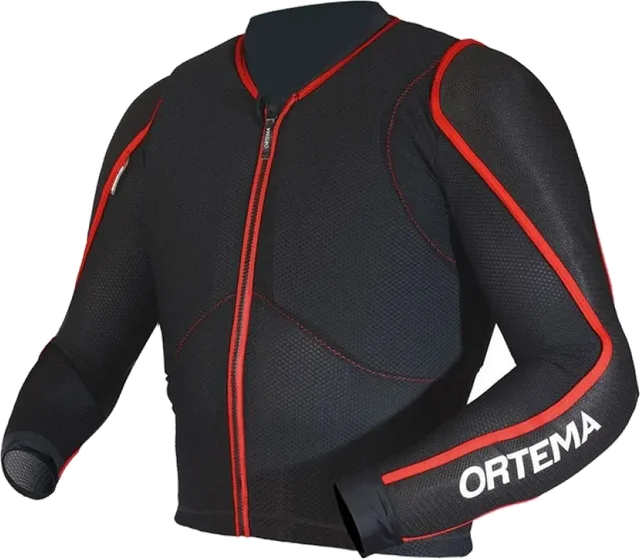 Touratech Ortema Ortho-max Long Sleeve Protective Jacket, Black