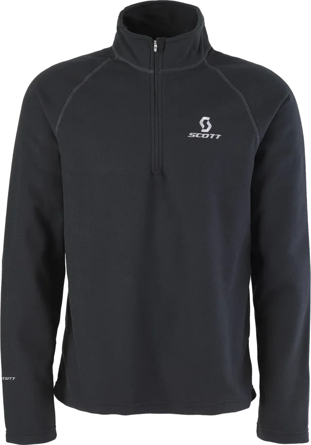 Scott Two2 Mid Layer 1/2 Zip Jacket, black
