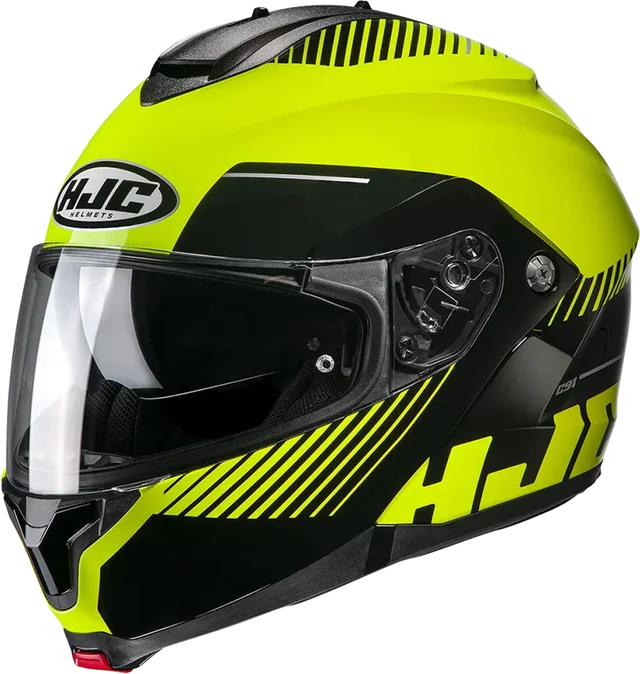 HJC C91 Helmet Prod MC3H Black/Yellow Fluo