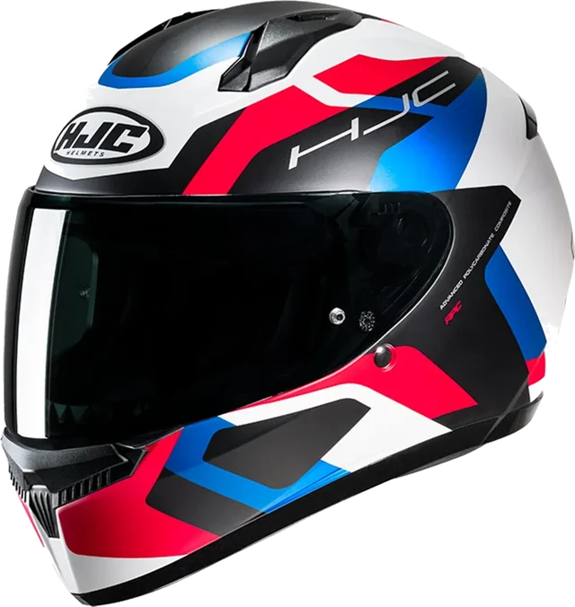 HJC C10 Helmet Tins MC21SF Black/White/Red/Blue Matt